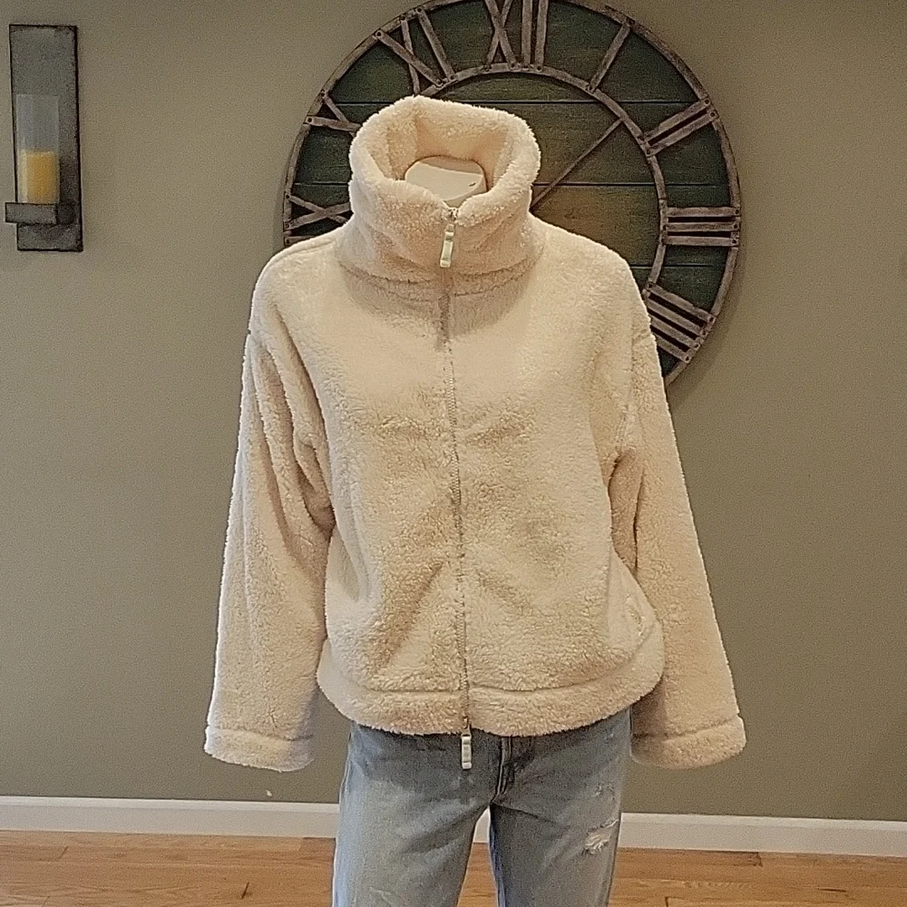 Free People Movement High Neck Dazed Jacket